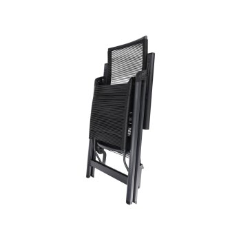 LIVARNO HOME Relaxsessel »Miami«, im Rope-Design, anthrazit - B-Ware