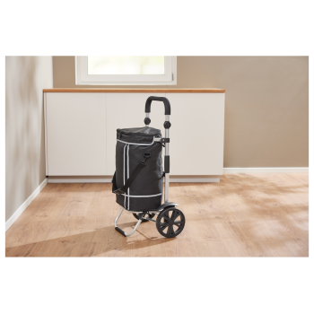 SILVERCREST® Einkaufstrolley, mit höhenverstellbarem Soft-Touch-Griff - B-Ware