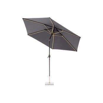 LIVARNO home Sonnenschirm mit Solar-LED-Beleuchtung - B-Ware