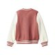 lupilu® Kinder Collegejacke, mit angerauter Innenseite (Rot/weiß, 98/104) - B-Ware neuwertig