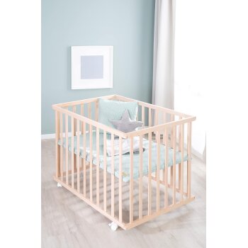 roba Laufgitter, aus Bio Buche, 75 x 100 cm, natur - B-Ware Transportschaden Kosmetisch