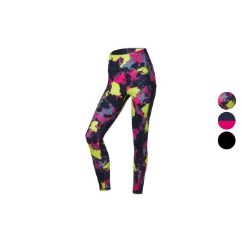 CRIVIT Damen Funktionstights, mit reflektierenden...