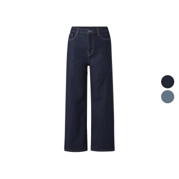 esmara® Damen Jeans, Wide Leg, hohe...