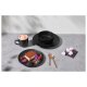 SILVERCREST® Geschirrset, 24-teilig, schwarz - B-Ware sehr gut