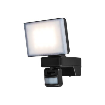 LIVARNO home LED-Außenstrahler, mit Bewegungsmelder, schwarz - B-Ware sehr gut