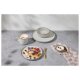 SILVERCREST® Geschirrset, 24-teilig (Grau) - B-Ware neuwertig