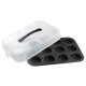 ZENKER Muffinblech / Dessertform, mit Transporthaube (Muffinblech) - B-Ware neuwertig