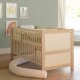 roba Kombi-Kinderbett Momo, 70 x 140 cm, cashmere/Tristan Eiche - B-Ware neuwertig