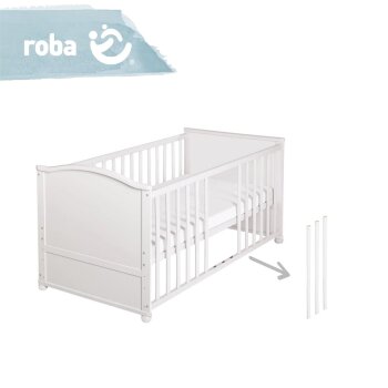 roba Komplettbettset Adam & Eule, umbaubar, 70 x 140 cm - B-Ware Transportschaden Kosmetisch
