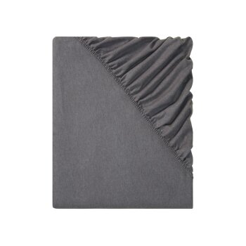 LIVARNO home Feinbiber-Spannbettlaken, 180-200 x 200 cm...