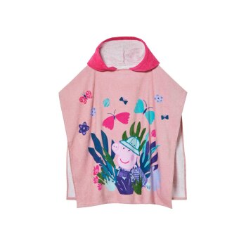 Peppa Pig Kinder Badeponcho 60 x 120 cm / Strandtuch 75 x...