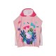 Peppa Pig Kinder Badeponcho 60 x 120 cm / Strandtuch 75 x 150 cm (Poncho, Rosa) - B-Ware neuwertig