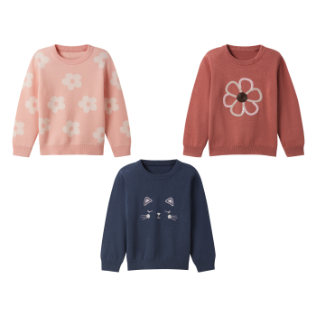 lupilu® Kleinkinder Feinstrickpullover, aus reiner...