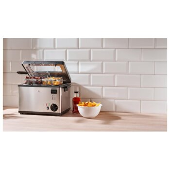 SILVERCREST® Edelstahl-Fritteuse - B-Ware neuwertig