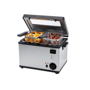 SILVERCREST® Edelstahl-Fritteuse - B-Ware neuwertig