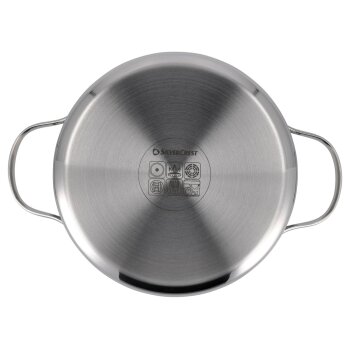 SILVERCREST® Topf-Set, 5-teilig, Edelstahl, Premium (Edelstahldeckel) - B-Ware sehr gut
