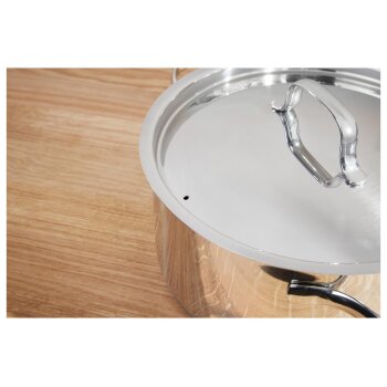 SILVERCREST® Topf-Set, 5-teilig, Edelstahl, Premium (Edelstahldeckel) - B-Ware sehr gut