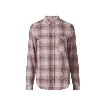 esmara® Damen Flanellbluse (Rose, M(40/42)) - B-Ware sehr gut