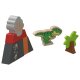 LUPILU® Holzeisenbahn-Set »Farm / Dinosaurier« (Dinosaurier-Set) - B-Ware neuwertig