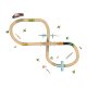 LUPILU® Holzeisenbahn-Set »Farm / Dinosaurier« (Dinosaurier-Set) - B-Ware neuwertig