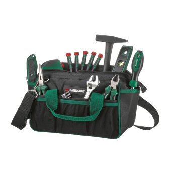 PARKSIDE® Werkzeugtasche befüllt, 23-teilig -...