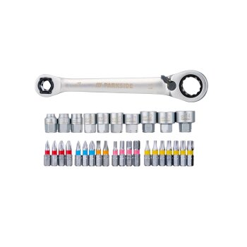 PARKSIDE® Durchgangs-Steckschlüssel-Satz, 31-teilig - B-Ware