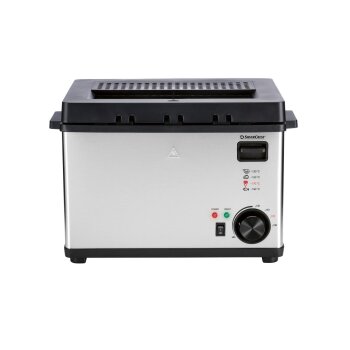 SILVERCREST® Edelstahl-Fritteuse SEF3 2000 C5 - B-Ware