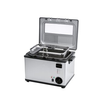 SILVERCREST® Edelstahl-Fritteuse SEF3 2000 C5 - B-Ware