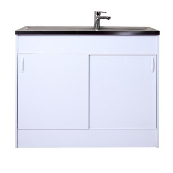 respekta Komplettspüle, 100 x 50 cm, Unterschrank...