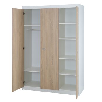 roba Kleiderschrank Gabriella, 3-türig - B-Ware Transportschaden