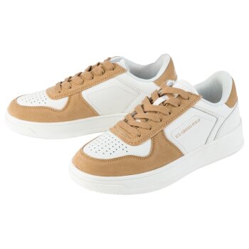 esmara® Damen-Sneaker, 37, weiß/braun - B-Ware...