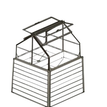 Powertec Garden Garten-Hochbeet, aus Stahl, anthrazit -...