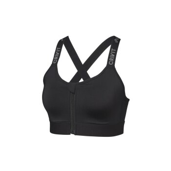 CRIVIT Damen Sport Bustier, mit Mesh-Einsätzen - B-Ware