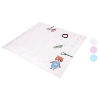 lupilu® Baby-Meilensteindecke, mit Spielfunktionen -...
