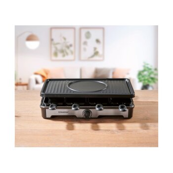 SILVERCREST® Premium-Fondue-Raclettegrill-Kombination SRGF 1400 A3 - B-Ware