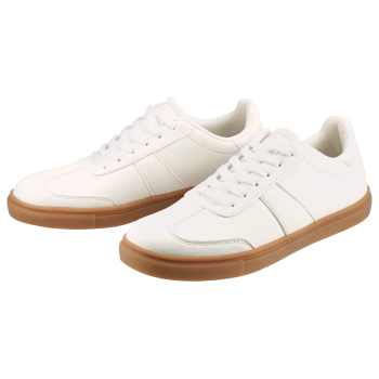 esmara® Damen Sneaker, mit komfortabler Zungen- und Schaftrandpolsterung (Weiß, 36) - B-Ware sehr gut