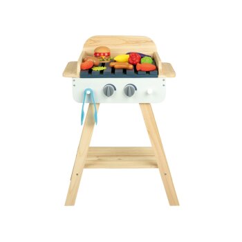Playtive Holz Spielzeug-Grill für draußen,...