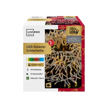 LIVARNO home LED-Galaxielichterkette - B-Ware neuwertig