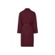 LIVARNO home Unisex Bademantel, mit modischer Waffelstruktur (Bordeaux, L) - B-Ware sehr gut