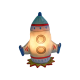 Playtive Kuscheltier, mit LED-Nachtlicht (Rakete) - B-Ware neuwertig