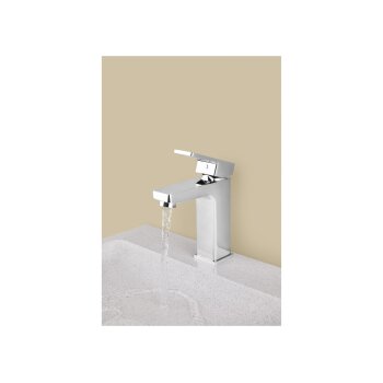 LIVARNO® Einhebel-Waschtischarmatur (Eckig) - B-Ware gut