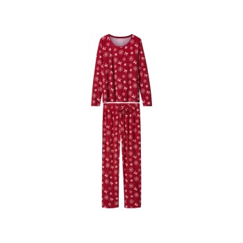 esmara® Damen Velours-Pyjama - B-Ware
