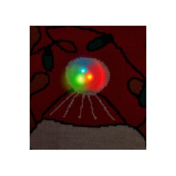 esmara® Weihnachtspullover mit LED-Effekt - B-Ware