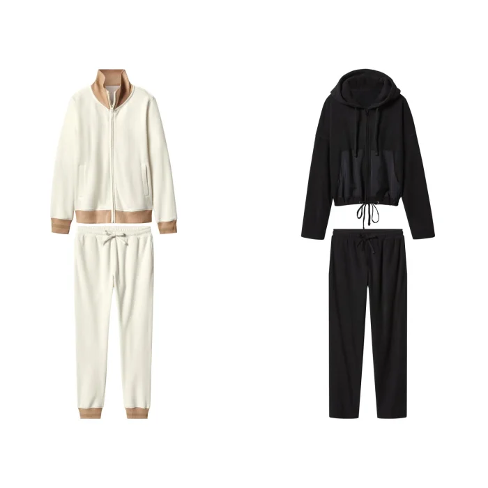 esmara® Damen Fleece-Wellnessanzug - B-Ware