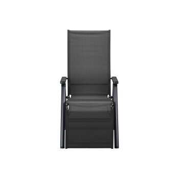 LIVARNO home Alu-Relaxsessel »Houston«, grau - B-Ware