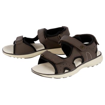 Footflex Damen Sandale, 39, braun - B-Ware neuwertig