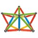 LUPILU® Magnetbausatz Leuchtend, 56-teilig / Magnetbausatz Bunt, 60-teilig (Bunt) - B-Ware neuwertig