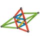LUPILU® Magnetbausatz Leuchtend, 56-teilig / Magnetbausatz Bunt, 60-teilig (Bunt) - B-Ware neuwertig