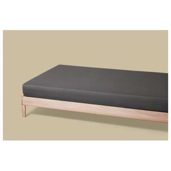 LIVARNO® Jersey-Spannbettlaken, 180-200 x 200 cm (Grau) - B-Ware sehr gut