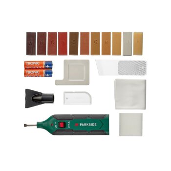 PARKSIDE® Laminat-/Parkett- oder Fliesen Reparatur Set »PLPRS 1,5 C5 / PFRS 1,5 C5« (Laminat und Parkett) - B-Ware sehr gut